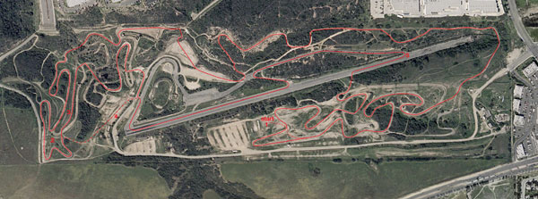 Carlsbad Raceway GP Track