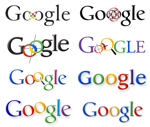 Evolution of the Google Logo