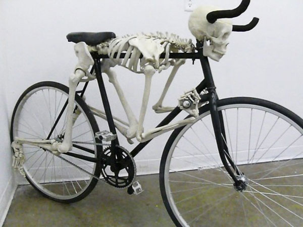 Skeleton Bike by Eric Tryon